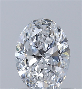 Picture of Natural Diamond 0.44 Carats, Oval with  Cut, D Color, VS1 Clarity and Certified by GIA