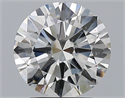 Diamante Natural 2.51 quilates, Redondo , Color H, claridad SI1 y certificado GIA