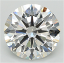 Lab Grown Diamond 6.24 Carats, Round with Ideal Cut, F Color, VS2 Clarity and Certified by IGI
