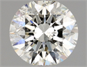 Natural Diamond 0.80 Carats, Round with Excellent Cut, J Color, SI2 Clarity and Certified by GIA