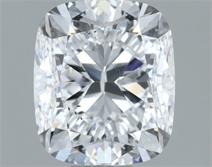 Picture of Natural Diamond 1.31 Carats, Cushion with  Cut, D Color, SI1 Clarity and Certified by GIA