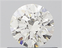 Diamante Natural 0.50 quilates, Redondo , Color H, claridad VVS2 y certificado IGI