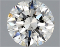 Natural Diamond 1.00 Carats, Round with Excellent Cut, H Color, SI1 Clarity and Certified by GIA