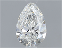 Diamante Natural 0.50 quilates, De pera , Color E, claridad VVS2 y certificado GIA