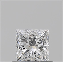 Diamante Natural 0.54 quilates, Princesa , Color F, claridad VS1 y certificado GIA