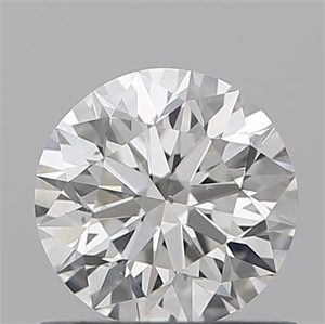 Foto Diamante Natural 0.70 quilates, Redondo , Color H, claridad VS2 y certificado GIA de