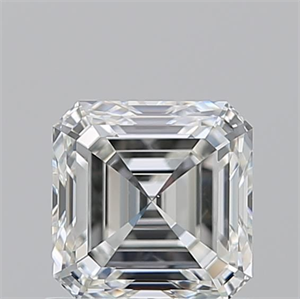 Picture of Natural Diamond 1.01 Carats, Asscher with  Cut, H Color, VS1 Clarity and Certified by GIA