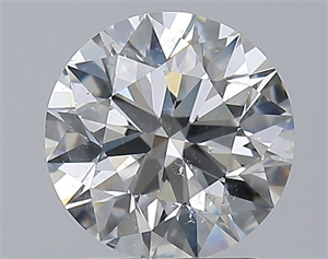 Foto Diamante Natural 2.01 quilates, Redondo , Color I, claridad SI2 y certificado GIA de