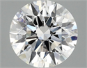 Del inventario de diamantes de laboratorio, 2.37 quilates, Redondo , Color F, claridad VVS2 y certificado IGI