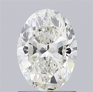 Foto Diamante Natural 1.20 quilates, Ovalado , Color I, claridad SI2 y certificado GIA de
