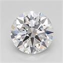 Lab Grown Diamond 1.09 Carats, Round with Ideal Cut, D Color, VS1 Clarity and Certified by IGI