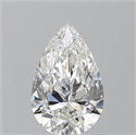 Diamante Natural 0.70 quilates, De pera , Color G, claridad VS1 y certificado GIA