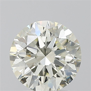 Picture of Natural Diamond 2.01 Carats, Round with Excellent Cut, M Color, SI1 Clarity and Certified by GIA