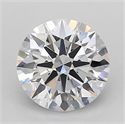 Del inventario de diamantes de laboratorio, 2.36 quilates, Redondo , Color D, claridad IF y certificado IGI