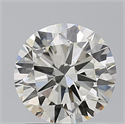 Natural Diamond 1.50 Carats, Round with Very Good Cut, L Color, VS1 Clarity and Certified by GIA