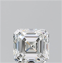 Natural Diamond 1.01 Carats, Asscher with  Cut, I Color, VVS2 Clarity and Certified by GIA