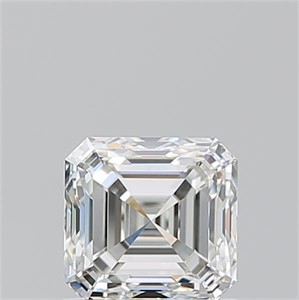 Foto Diamante Natural 1.01 quilates, Asscher , Color I, claridad VVS2 y certificado GIA de