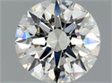Diamante Natural 0.53 quilates, Redondo , Color I, claridad VVS2 y certificado GIA