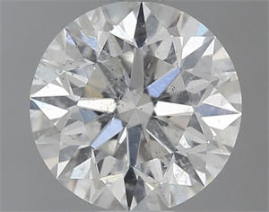Picture of Natural Diamond 0.70 Carats, Round with Excellent Cut, G Color, I1 Clarity and Certified by GIA