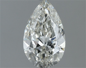 Picture of Natural Diamond 0.60 Carats, Pear with  Cut, I Color, VS1 Clarity and Certified by IGI