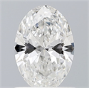 Natural Diamond 0.70 Carats, Oval with  Cut, E Color, VS1 Clarity and Certified by GIA