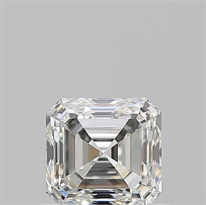 Picture of Natural Diamond 0.70 Carats, Asscher with  Cut, H Color, VVS1 Clarity and Certified by GIA