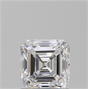 Natural Diamond 1.01 Carats, Asscher with  Cut, E Color, VS1 Clarity and Certified by GIA