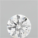 Lab Grown Diamond 1.23 Carats, Round with Ideal Cut, D Color, VS1 Clarity and Certified by IGI