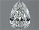 Diamante Natural 1.50 quilates, De pera , Color H, claridad SI2 y certificado IGI