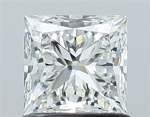 Picture of Natural Diamond 1.01 Carats, Princess with  Cut, I Color, VS1 Clarity and Certified by GIA