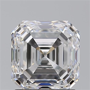 Picture of Natural Diamond 2.02 Carats, Asscher with  Cut, E Color, VS1 Clarity and Certified by GIA
