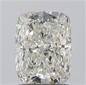 Natural Diamond 1.50 Carats, Cushion with  Cut, J Color, SI2 Clarity and Certified by GIA