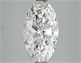Picture of Lab Grown Diamond 4.03 Carats, Oval with  Cut, E Color, VVS2 Clarity and Certified by IGI