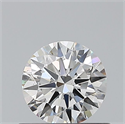 Diamante Natural 0.57 quilates, Redondo , Color F, claridad VS2 y certificado GIA