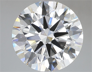 Picture of Lab Grown Diamond 6.07 Carats, Round with Ideal Cut, E Color, VVS1 Clarity and Certified by IGI