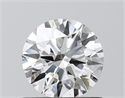 Del inventario de diamantes de laboratorio, 0.78 quilates, Redondo , Color D, claridad VVS2 y certificado IGI
