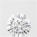 Lab Grown Diamond 1.07 Carats, Round with Ideal Cut, D Color, VS1 Clarity and Certified by IGI
