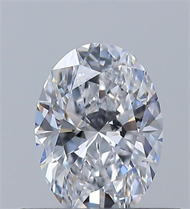 Picture of Natural Diamond 0.40 Carats, Oval with  Cut, D Color, VS2 Clarity and Certified by GIA