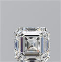 Diamante Natural 0.91 quilates, Asscher , Color G, claridad VVS2 y certificado GIA