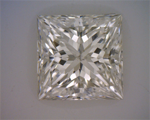 Foto Diamante Natural 1.50 quilates, Princesa , Color I, claridad SI2 y certificado GIA de