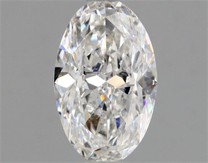 Picture of Natural Diamond 0.90 Carats, Oval with  Cut, F Color, SI2 Clarity and Certified by GIA