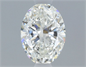Natural Diamond 0.50 Carats, Oval with  Cut, G Color, VS1 Clarity and Certified by GIA