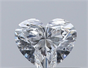 Natural Diamond 0.33 Carats, Heart with  Cut, E Color, VS1 Clarity and Certified by GIA