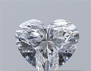Picture of Natural Diamond 0.33 Carats, Heart with  Cut, E Color, VS1 Clarity and Certified by GIA