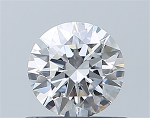 Foto Diamante Natural 0.50 quilates, Redondo , Color E, claridad SI1 y certificado GIA de