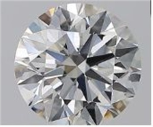 Foto Diamante Natural 1.90 quilates, Redondo , Color H, claridad SI1 y certificado GIA de