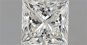 Picture of Natural Diamond 1.02 Carats, Princess with  Cut, J Color, VS1 Clarity and Certified by GIA