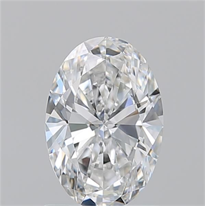 Picture of Natural Diamond 1.20 Carats, Oval with  Cut, E Color, VS2 Clarity and Certified by GIA