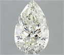 Diamante Natural 0.40 quilates, De pera , Color H, claridad SI1 y certificado IGI