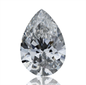 Diamante Natural 0.26 quilates, De pera , Color E, claridad SI1 y certificado GIA